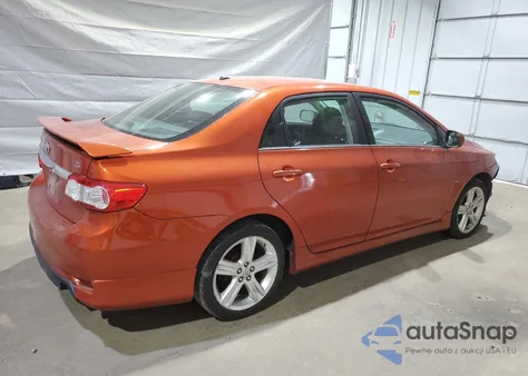 2013 Toyota Corolla Base z USA, uszkodzony, nr VIN 2T1BU4EE4DC078155